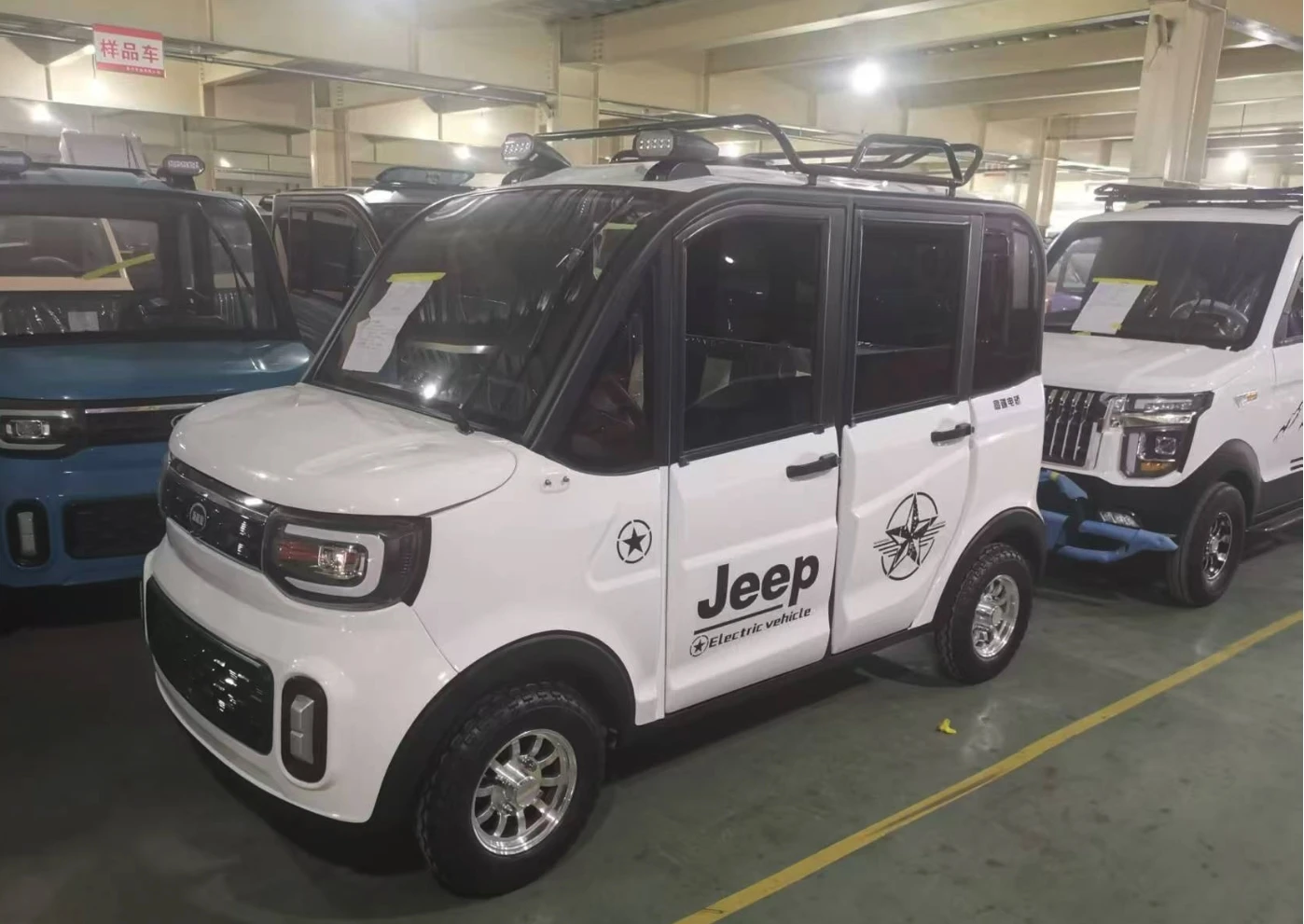 New Cheap Hot Sale 1000W 2 Doors 4 Wheel Vehicle 2 Seater Disabled Or Elderly New Electric Adult Car