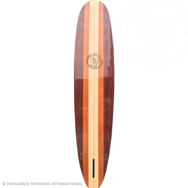 Деревянные длинные доски для серфинга стекловолоконная