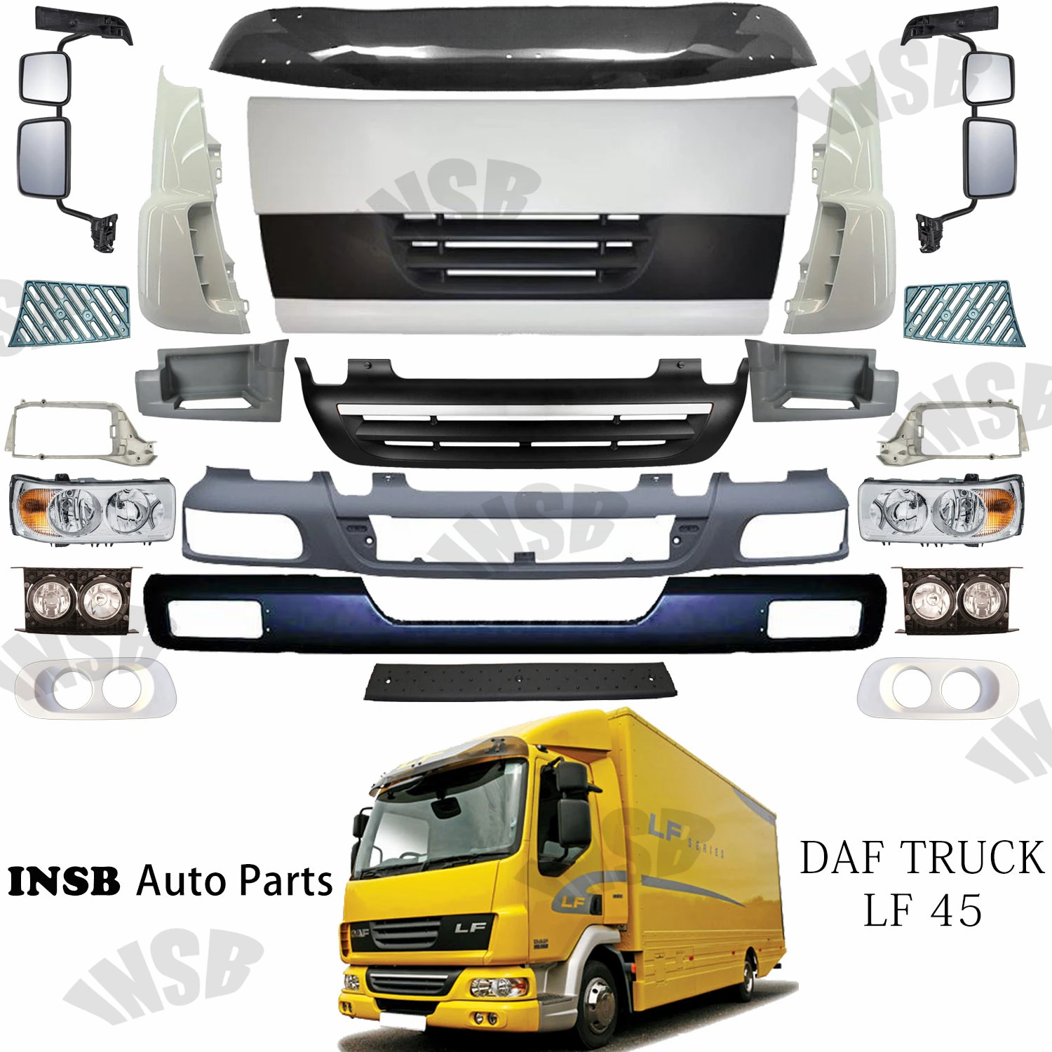 0097416 0097415 футов для DAF XF95 детали кузова Европейского грузовика