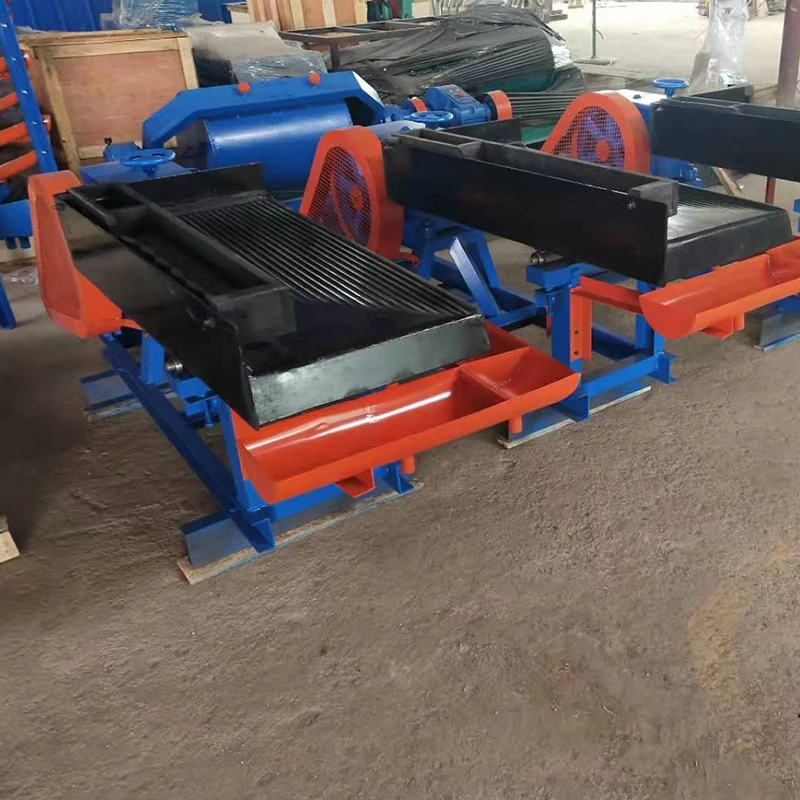 Высокоэффективный маленький лабораторный встряхивающий стол для разделения золота серебра железа