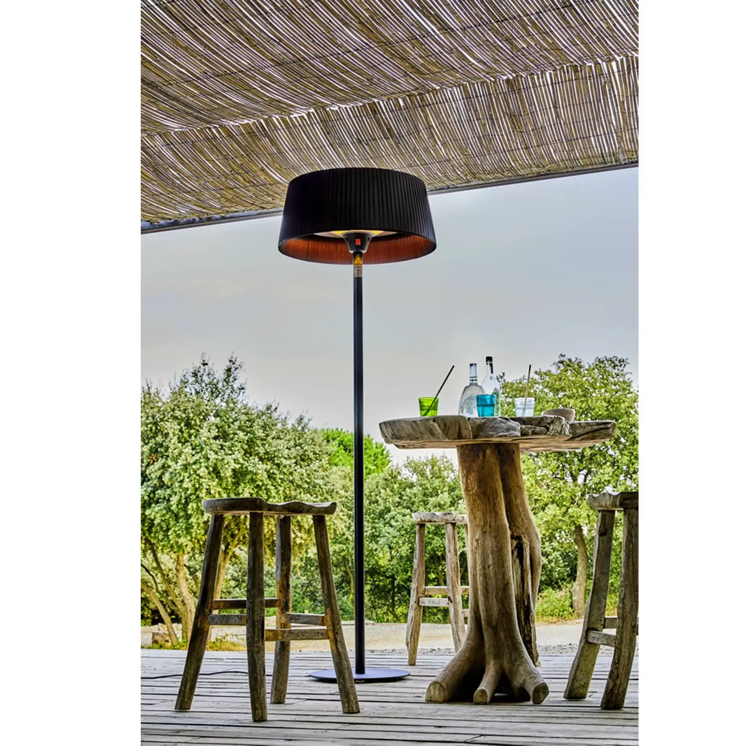 1500W Factory Price Good Quality Halogen IR heat lamp Freestanding Rocker Switch Heater For Heating