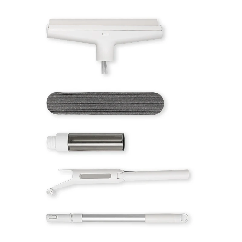 2021 New Design new can collect water glass cleaning shower squeegee silicone rubber squeegee window wipers mini window squeegee
