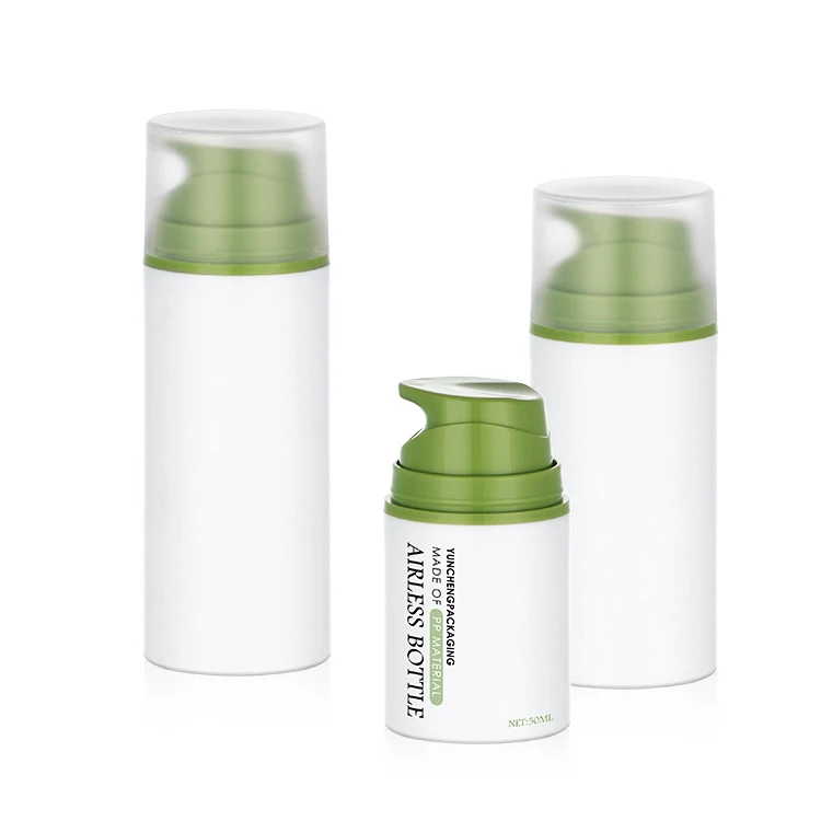 30ml 50ml 120ml150ml 200ml 100ml Airless Pump Bottle PP Plastic Cosmetic Airless Packaging Lotion Serum Airless Vacuum Bottles