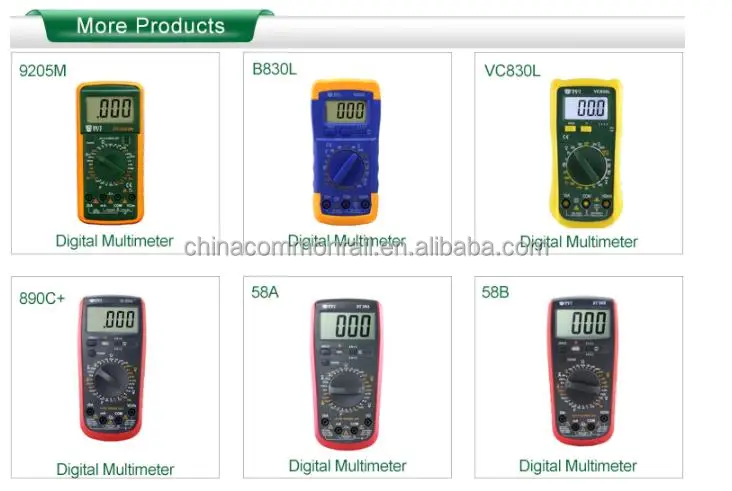 VC830L Auto - DC напряжение переменного тока Сопротивление Диапазон частоты мини карманный портативный мультиметр Цифровой 20A тестер