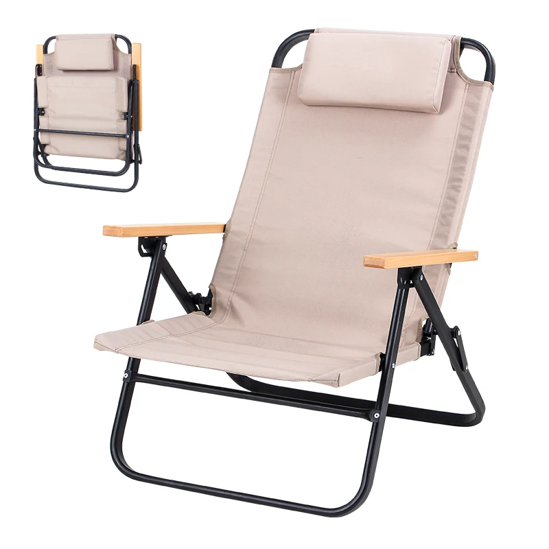 Китайский завод, оптовая продажа, Oem, уличный портативный легкий складной стул для газона, пляжа, кемпинга