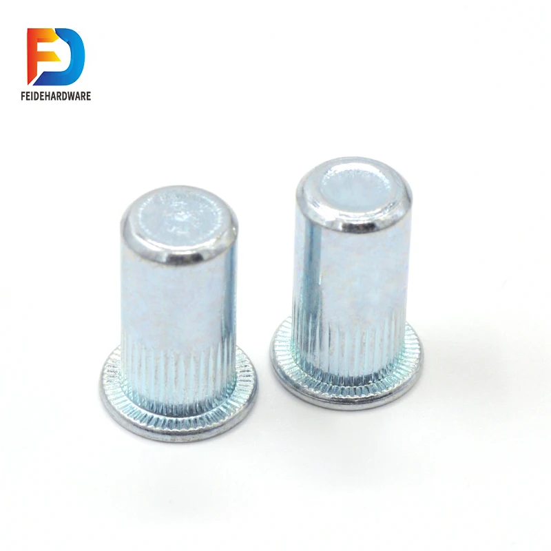 Цветные цинковые заклепки на заказ, гайка с заклепками m3 m5 m6 m12, алюминиевая сталь, закрытая заклепка, гайка