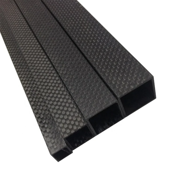 Whale stone Factory Direct Sale  Large Diameter Carbon Fiber Square Tube High Quality Carbon Fiber Rectangular Tube