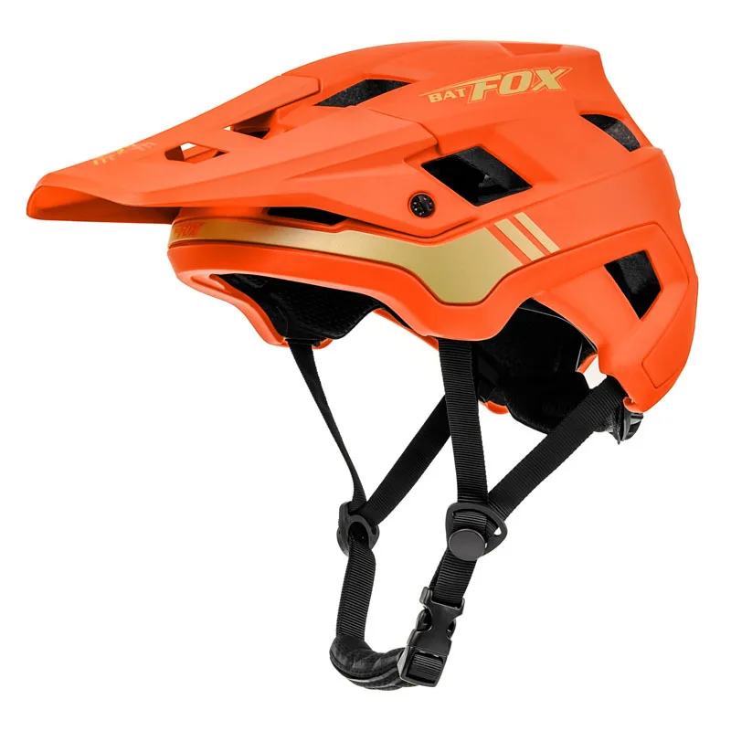 New Integrally-molded Adjustable Adult Bicycle Helmet with Detachable Visor Biking Cycling Sport Safety Protector