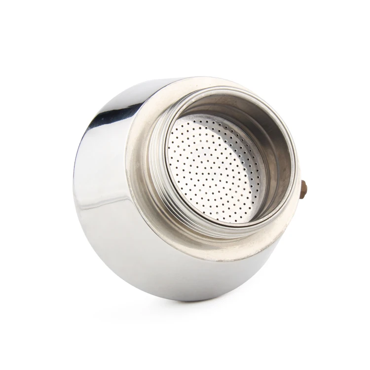 Рекламная кофеварка эспрессо, 6 чашек, варочная поверхность 430, кофейник из нержавеющей стали, Итальянская Кофеварка с Индукционным пользовательским логотипом