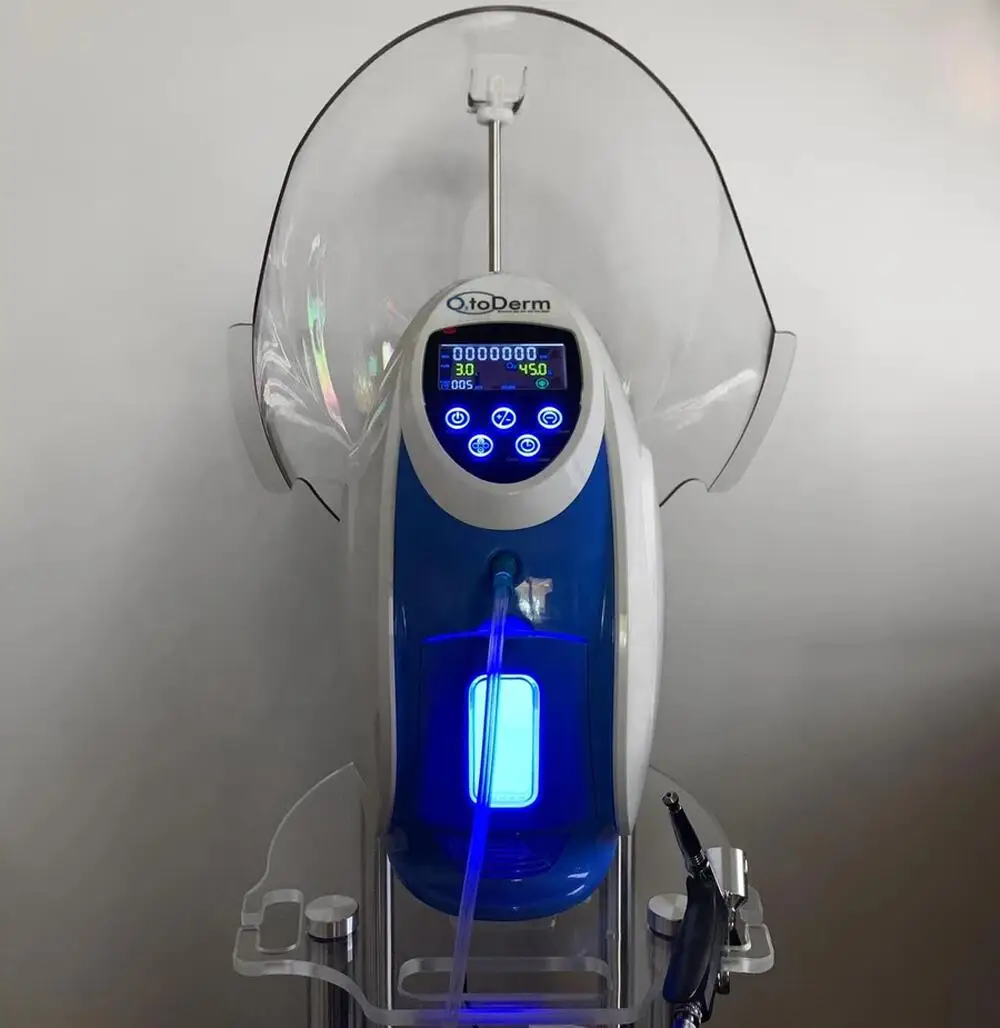 oxygen Korea O2toderm Therapy Mask Dome Spray Skin Care Oxygen Jet Facial Skin Tone Machine