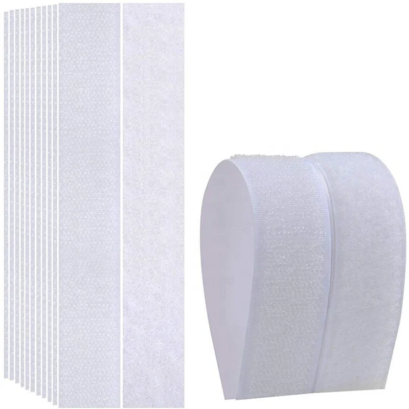 Factory Price High Quality Custom Reusable Sticky Fastener Double Sided Self Adhesive Hook And Loop Strap Tape