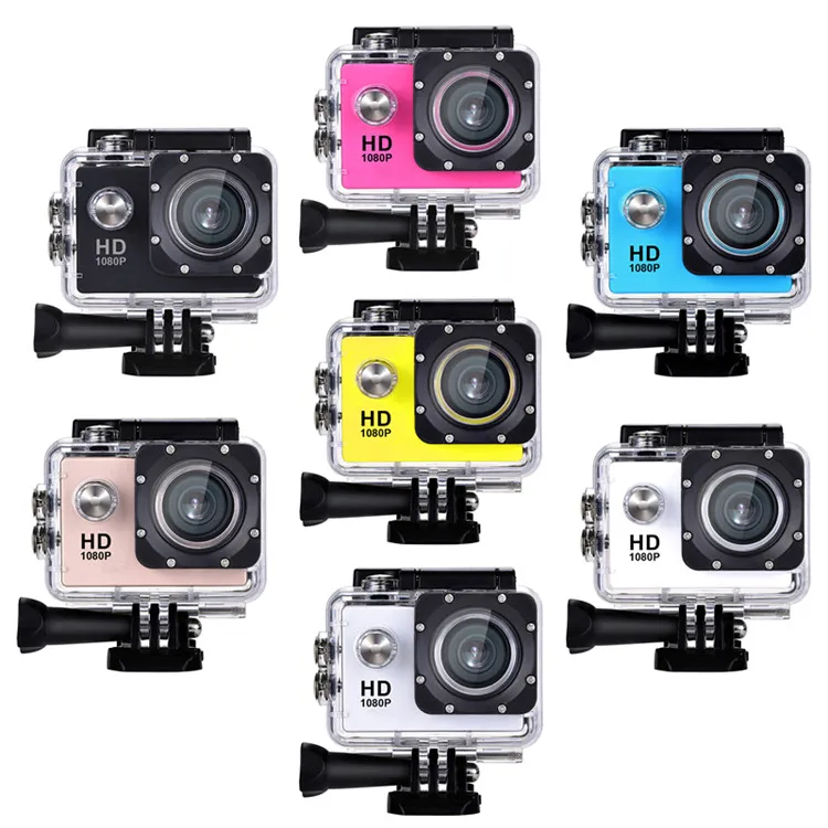 Low-priced goods mini small car video camera 30 meters underwater camera lithium battery HD action & sports camera