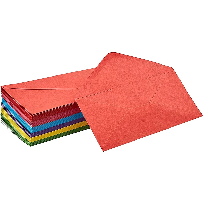 Wholesale Custom Cheap Size Business Invitation Letter Blank Envelope Kraft Paper Envelope