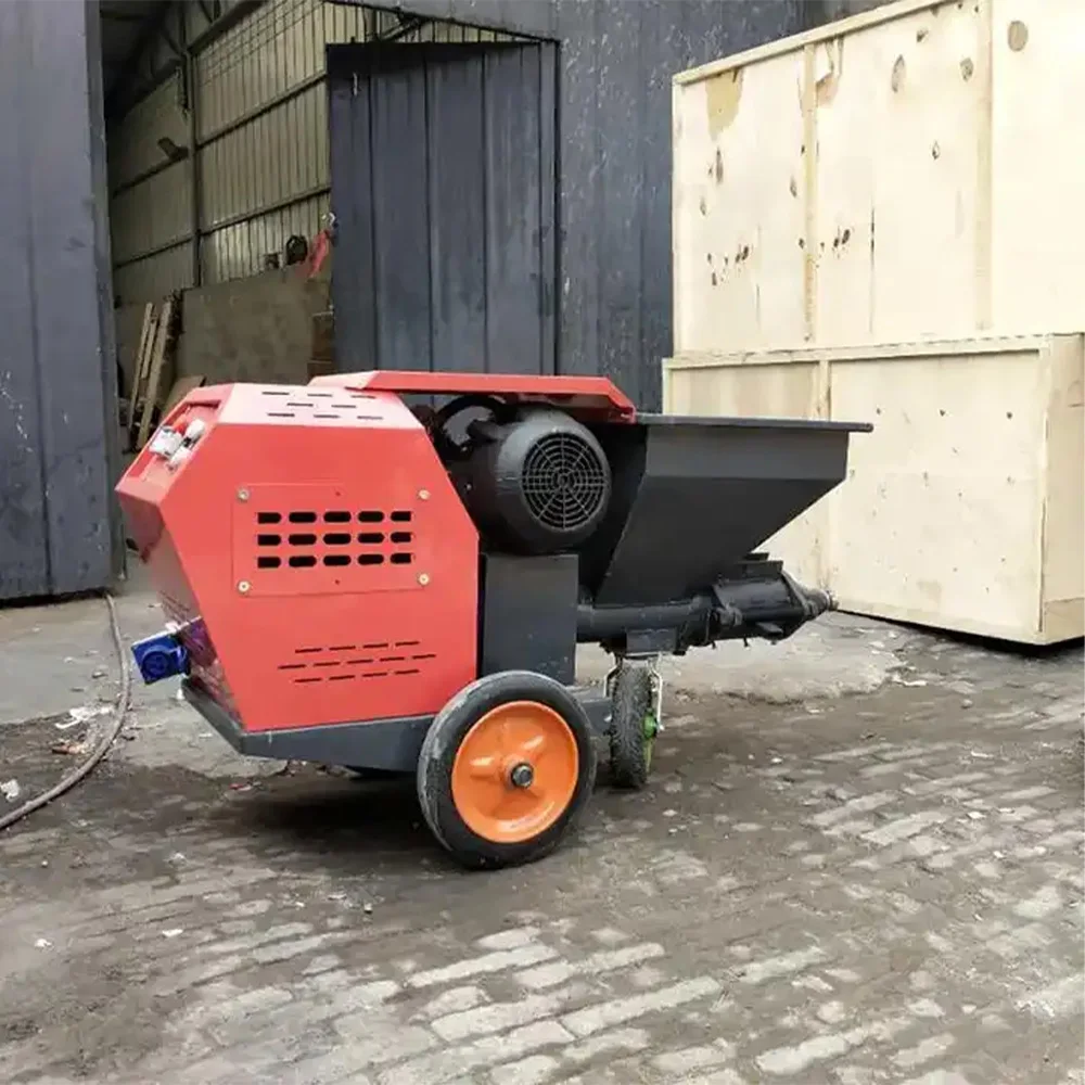 Cheapest Cement mortar spray machine 5M/H Concrete Machine bomba para concreto mortar spray for sale