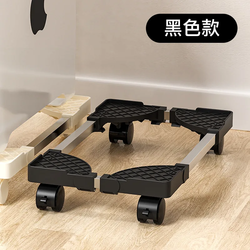 Mobile CPU Stand PC Cart Holder Adjustable Computer Tower Stand with 4 Caster Wheels Fits Most PC Movable Computer Case Bracket