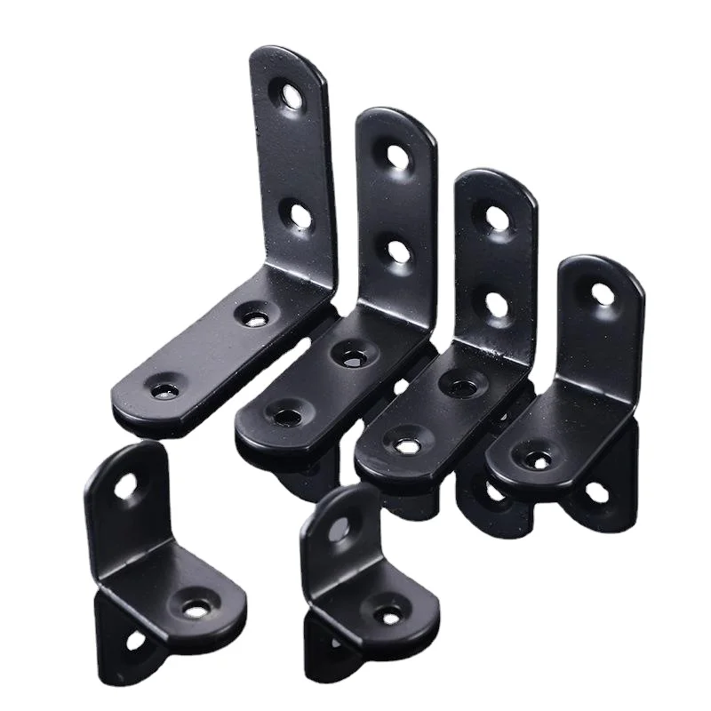 Stainless Steel Heavy Duty Furniture Support Bracket Metal L Shape Wall Mount Brackets For Mounting Shelf