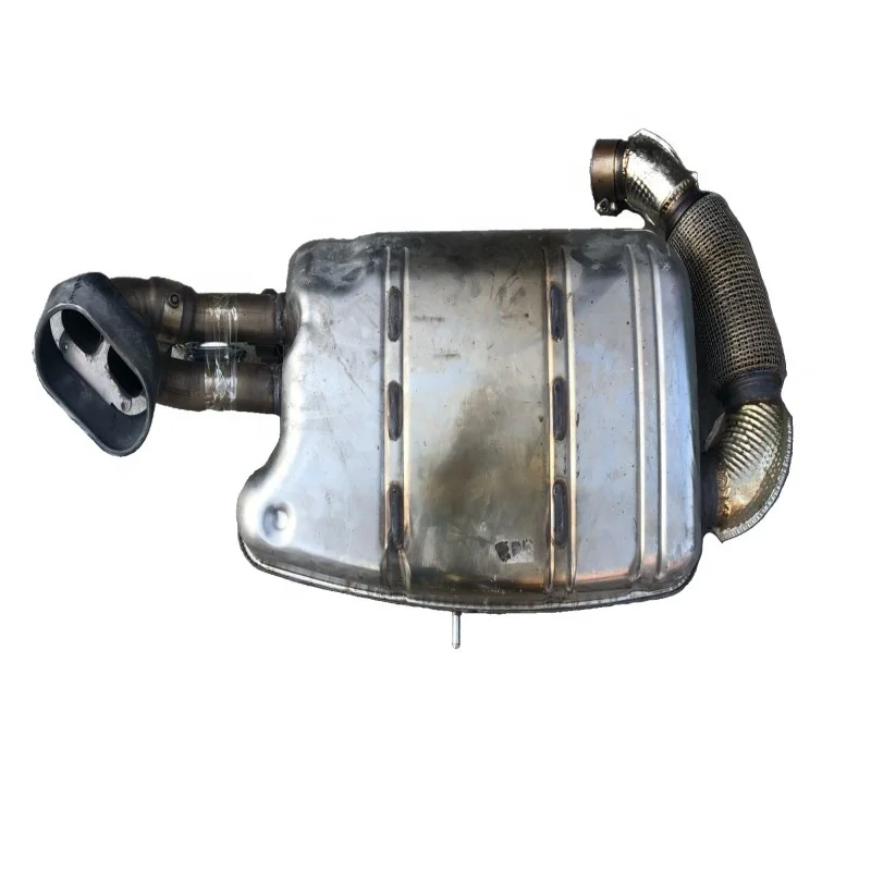 High-quality classic i8 series L12L15LCI rear exhaust pipe muffler three-way catalytic sound wave drum for BMW