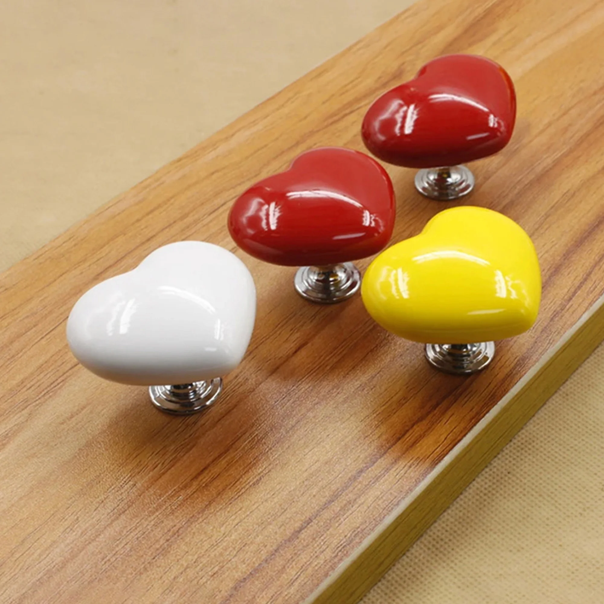 Heart Shaped White Toilet Press Button Tank Love Push Switch Bathing Room Tools