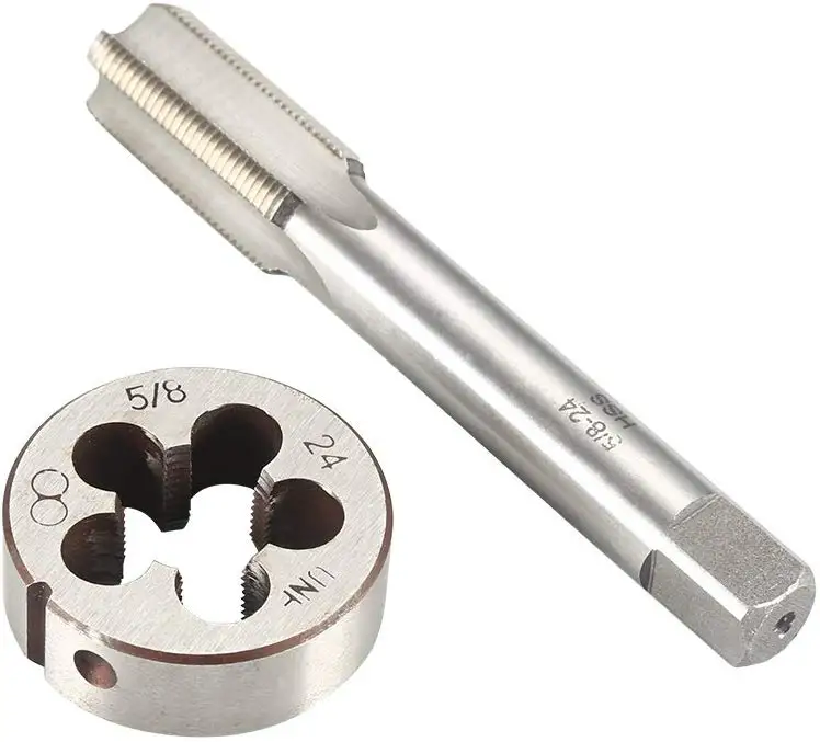 5/8 -24 UNEF Right Hand Tap and Die Set