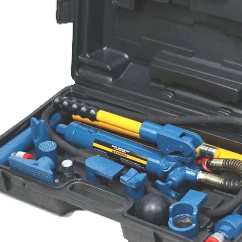 4T Hydraulic Jack Kit Hydraulic Split Jack Body Frame Repair Tool for Private Garages Car Repair