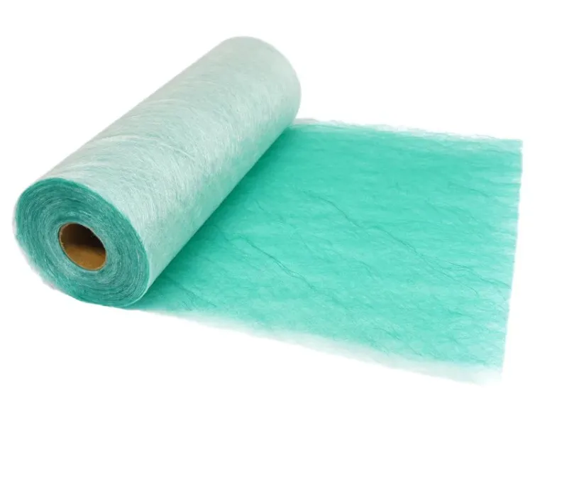 Hot green and white automatic painting room 60/80/100mm floor filter glass fiber filter medium