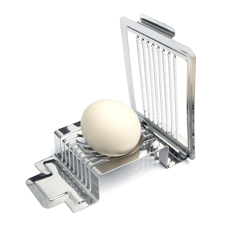 Hot Egg Slicer Cutter Stainless Steel Cutter Section Cutter Wire Egg Slicer For Kitchen Tools