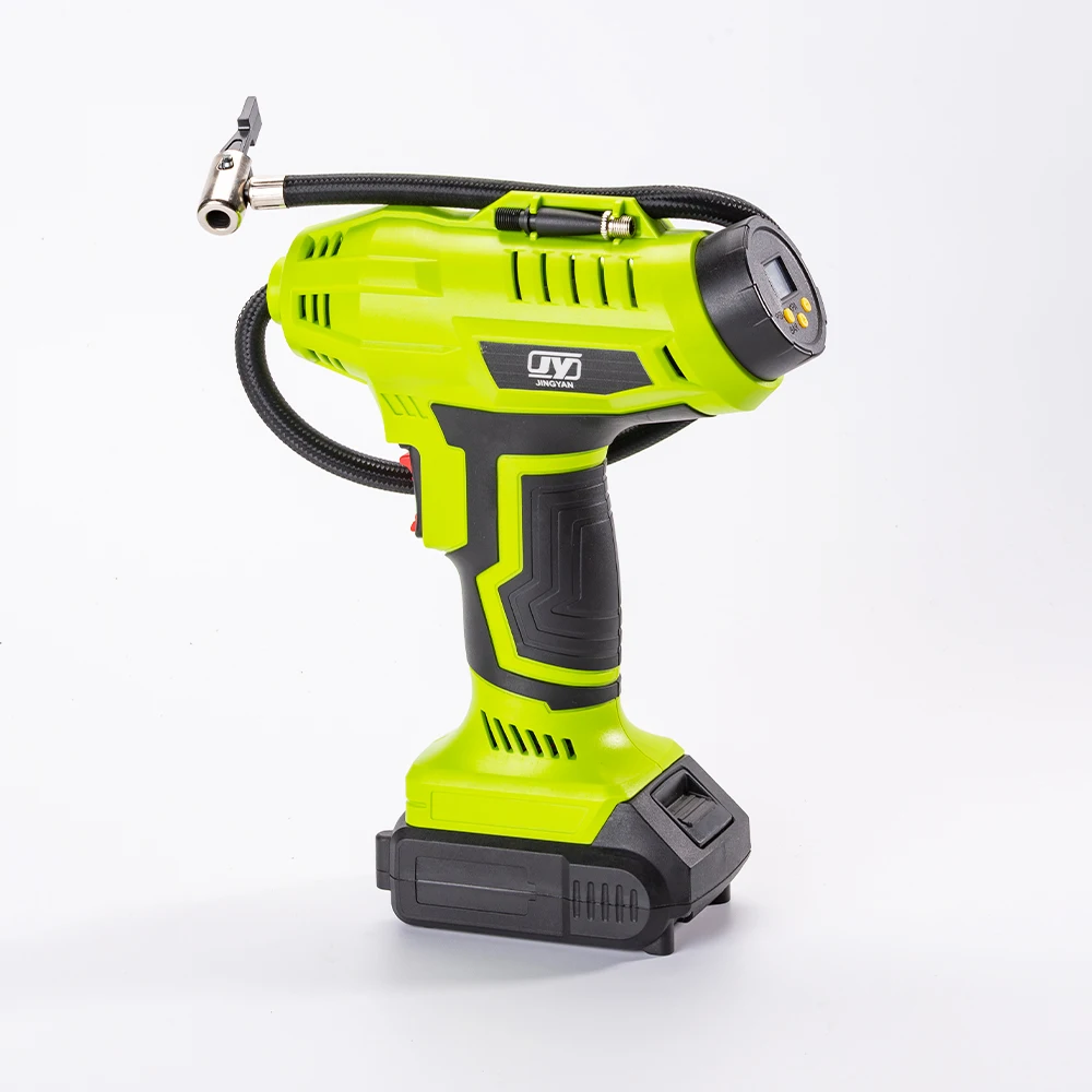 18v 2.0Ah battery portable cordless car tire air pump multi-function tire air compressor