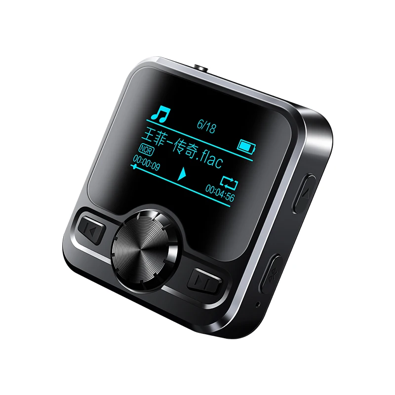 M9 JNN   1.1 inch  BT 8GB mp4  MP3 Player  Support FM Radio USB disk voice recorder Clip Music Player