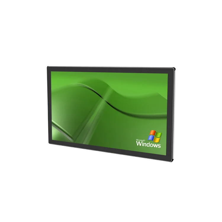 23.8/27/32 inch 1920*1080 waterproof dustproof screen panel embedded pc industrial all in one pc