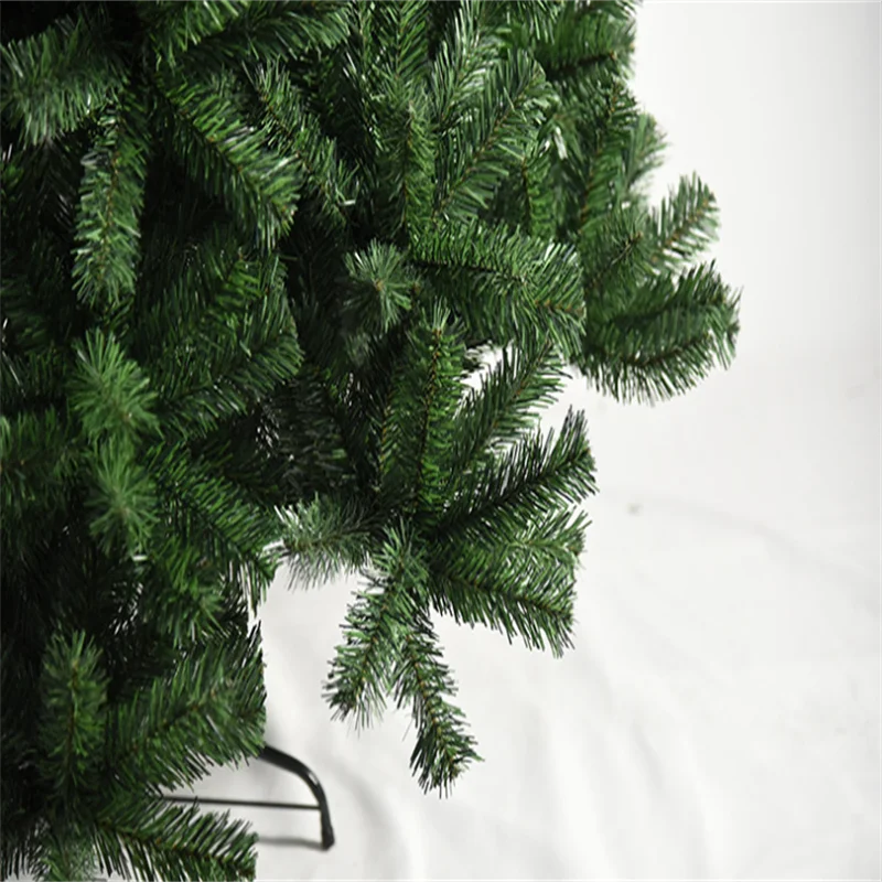 Лидер продаж 2021, более плотные листья из ПВХ, точечная Рождественская елка 1,5 м, 1,8 м, Рождественская елка, большая оптовая продажа, белая Рождественская елка с распылением