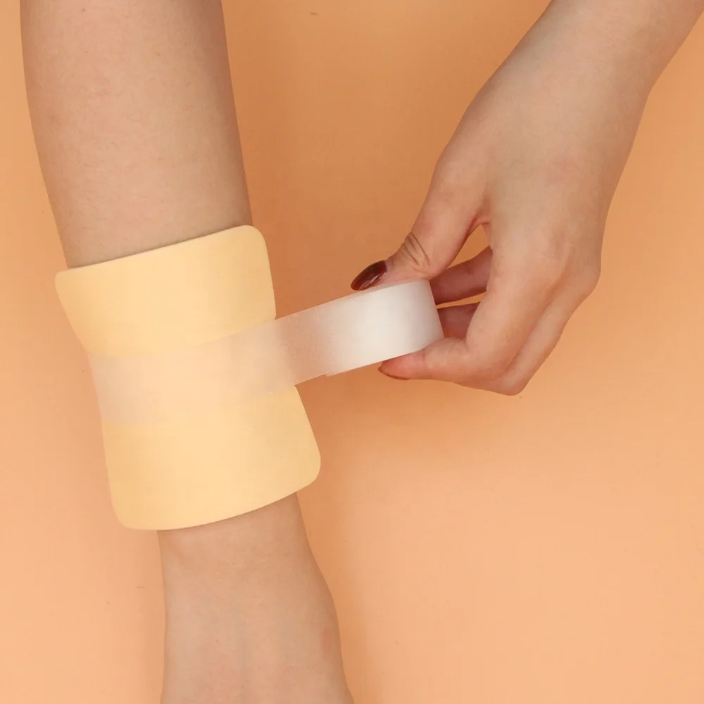 1.25cm Class I Single-adhesive Waterproof Medical Surgical Tape Transparent PE Tape With CE ISO13485