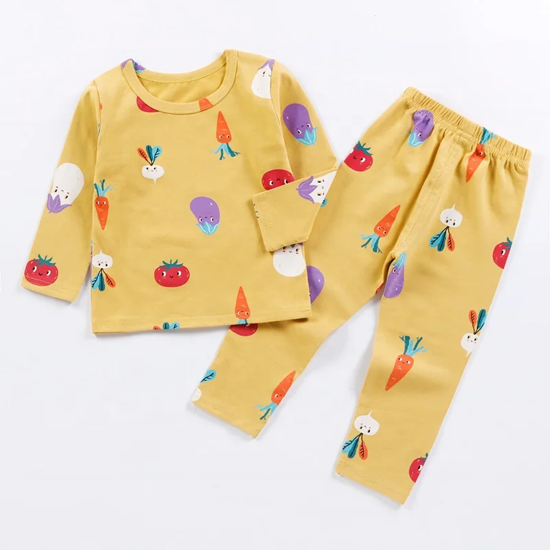 
Wholesales Baby Boys Girls Clothes cotton Pajamas Children Sleepwear cotton Pajamas Sets 