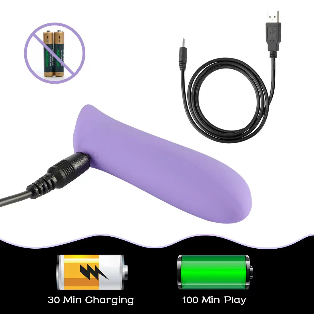 7 Speed USB Recharge Pocket Sexshop Clitoral Mini Bullet Vibrator For Women Vaginal Vibrating