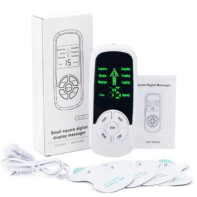 Selling cheap electronic pulse Tens therapy massager with electrode pad low frequency pulse physiotherapy treatment device