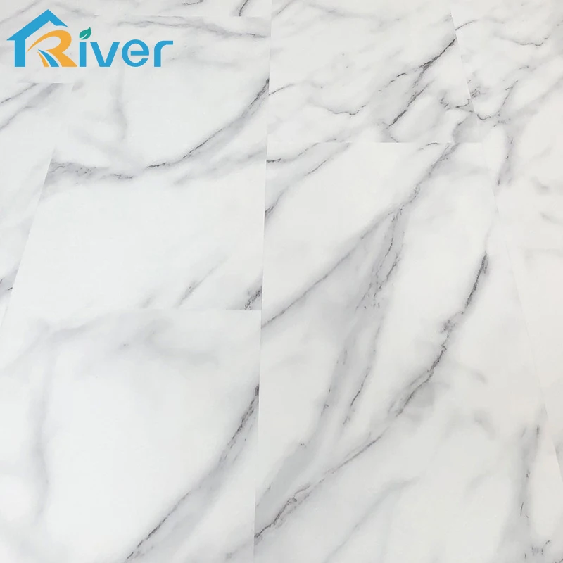 Best Indoor eco friendly anti slip plank floor tiles for hotel bathroom spc vinyl flooring marble