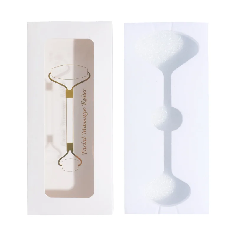 Gift Box for RTS Fashion beauty face jade roller and gua sha set for eyes Skin Tightening
