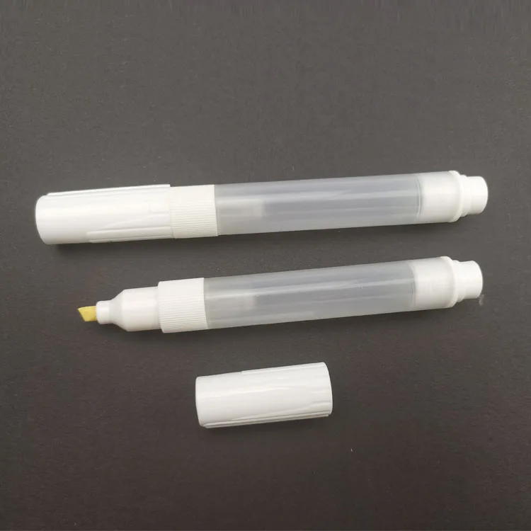 5mm chisel tip empty marker pen refillable ink marker pen