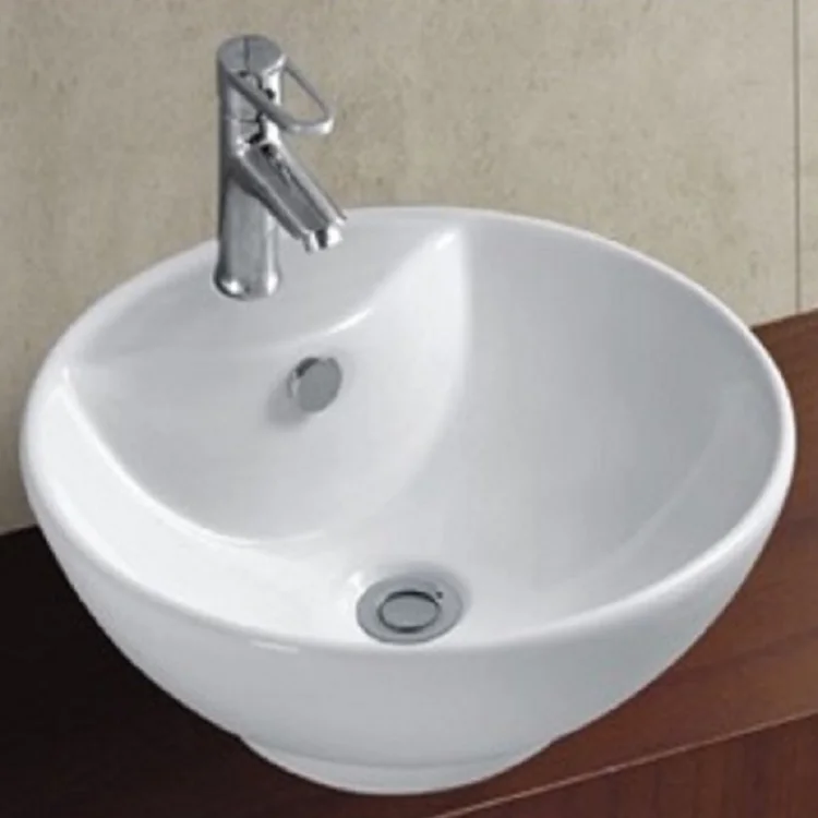 Chaozhou Bathroom Restaurant Washbasin Countertop Bathroom Unique Design Ceramic Art Basin