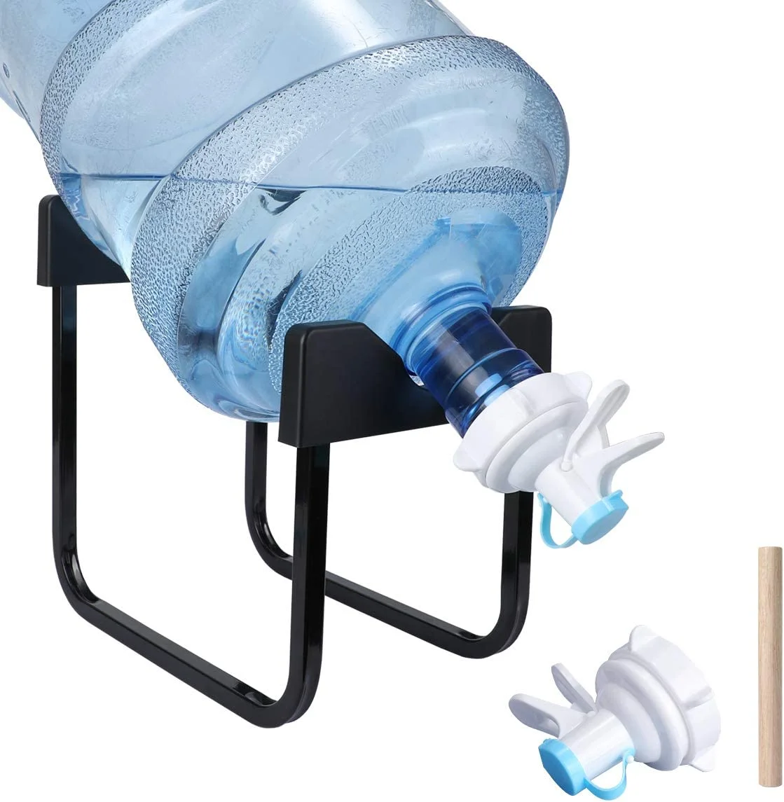 Portable Non-Slip Metal Wire Drink Dispenser Stand 3 & 5 Gallon Water Bottle Holder with Excellent Stability