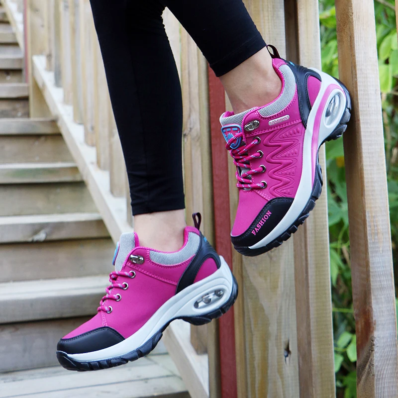 2022 NEW High Quality Fashion Daily Outdoor Jogging Running Air Cushion Chunky Casual Walking Shoes for Women