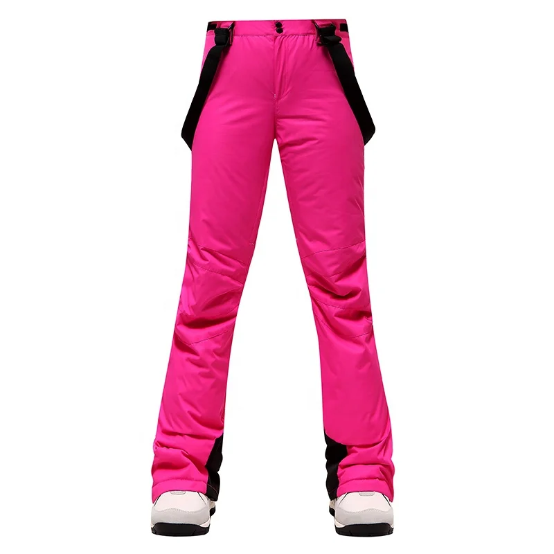 Warm Snow Trousers Winter New Winter Ski Parain Ponchoutdoor High Qualrain Jacketof Waterproof Sportswear for Women Women Pants