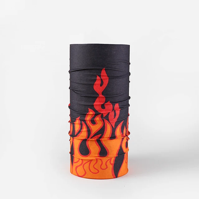 
3D Digital Printing custom design Seamless Multifunctional Scarf UV Protection ski Bandana 