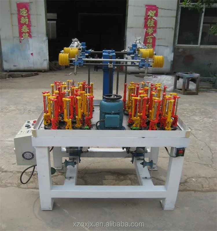 90-16*4 round rope braiding machine elastic rope elastic belt high speed  braiding machine