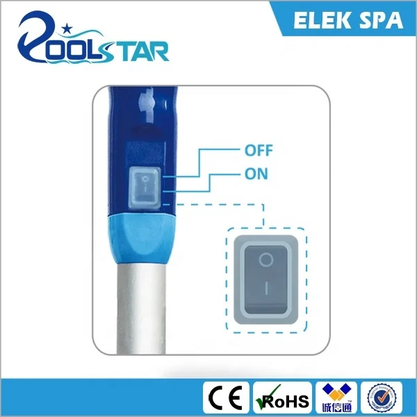 Robotic Swimming Pool Vacuum Cleaner Battery Operated for Setup Pools and Spas Efficient Cleaning Function