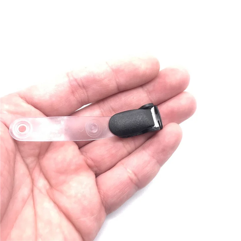 Factory wholesale anti-drop baby pacifier accessories with duckbill clip crocodile clip