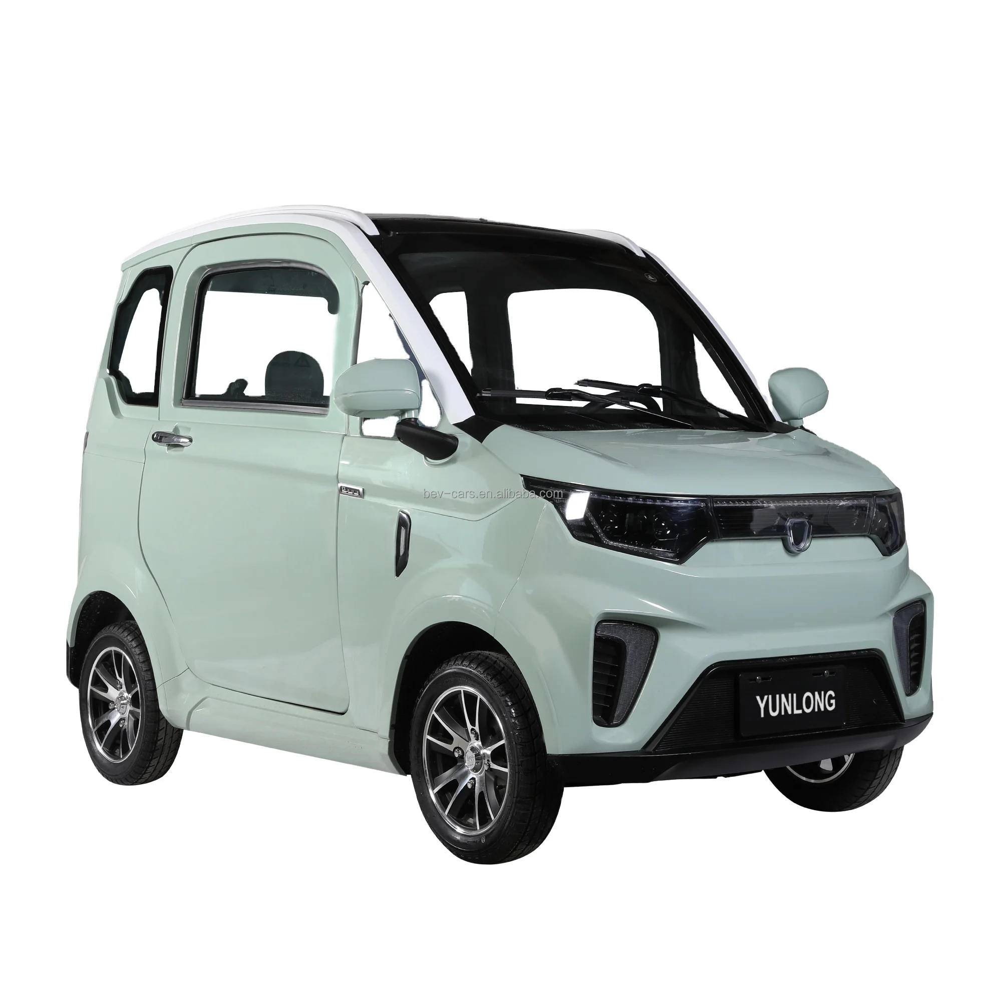 EEC Approved Two-Seater Moped Car 3kw Front-Mounted Motor Electricity-Fueled Hot Selling Europe Left Right Hand Drive Options