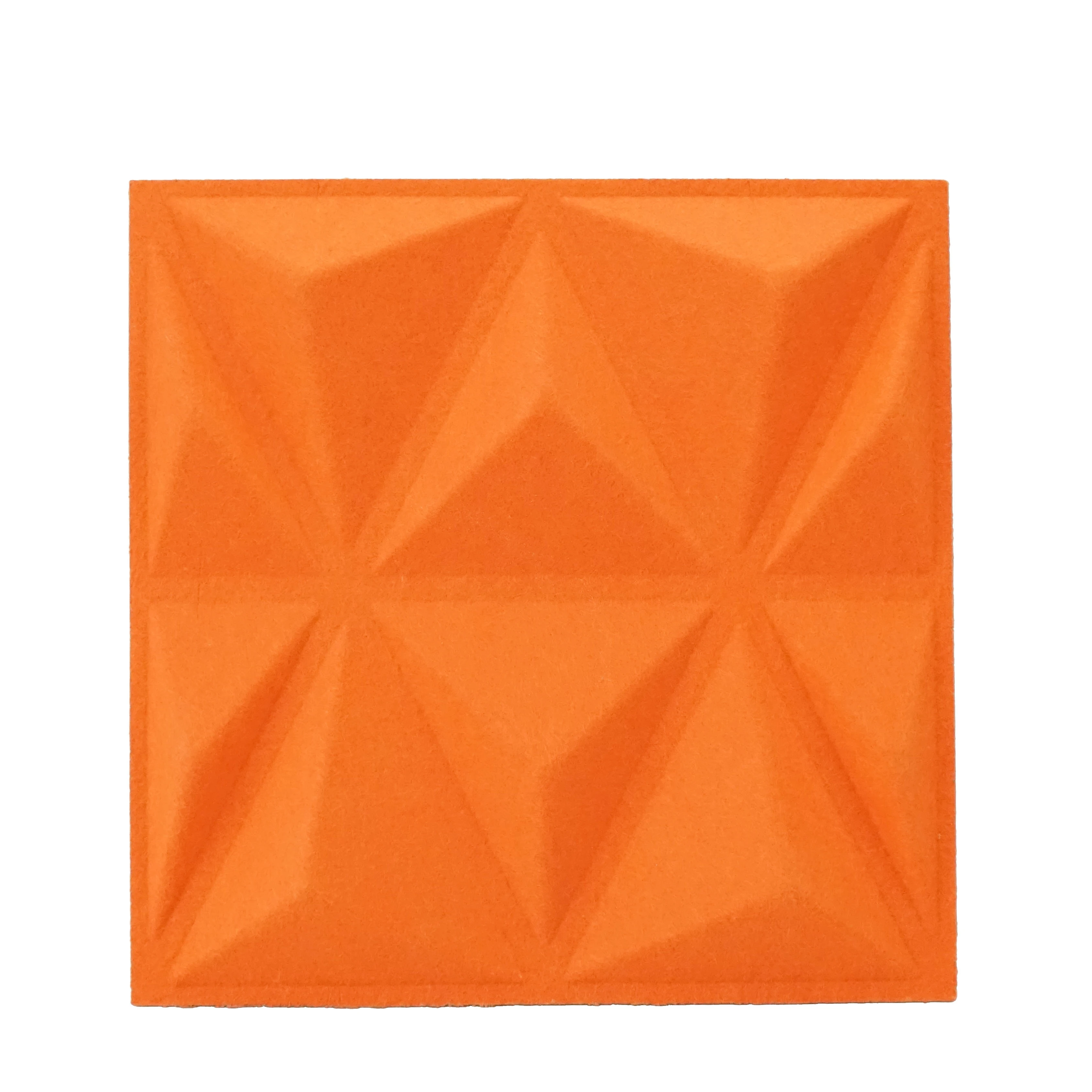 Хорошие декоративные студийные звукоизоляционные 3D акустические настенные панели из полиэстера