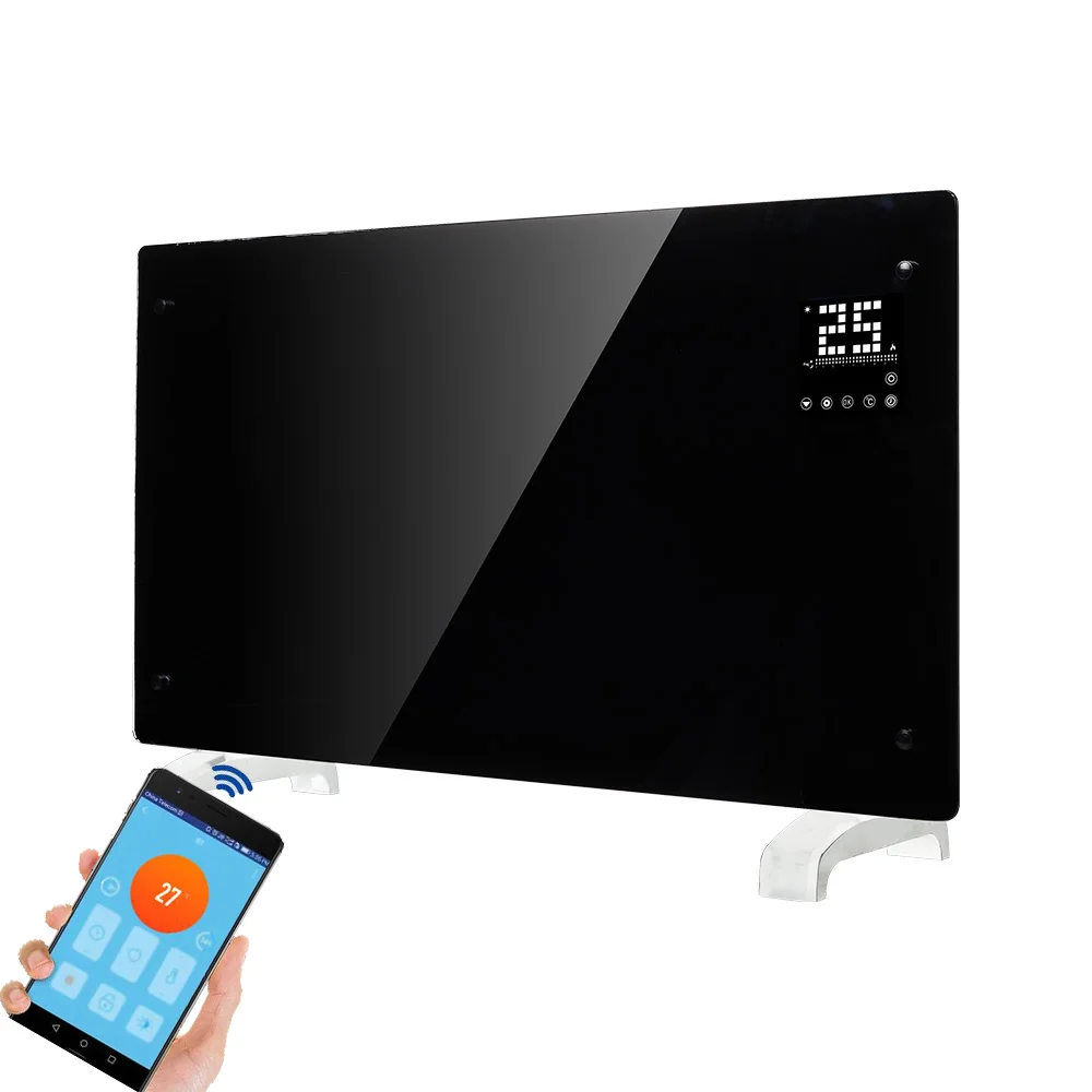 Лидер продаж, высококачественные детали, конвекторный панельный нагреватель с Wi-Fi