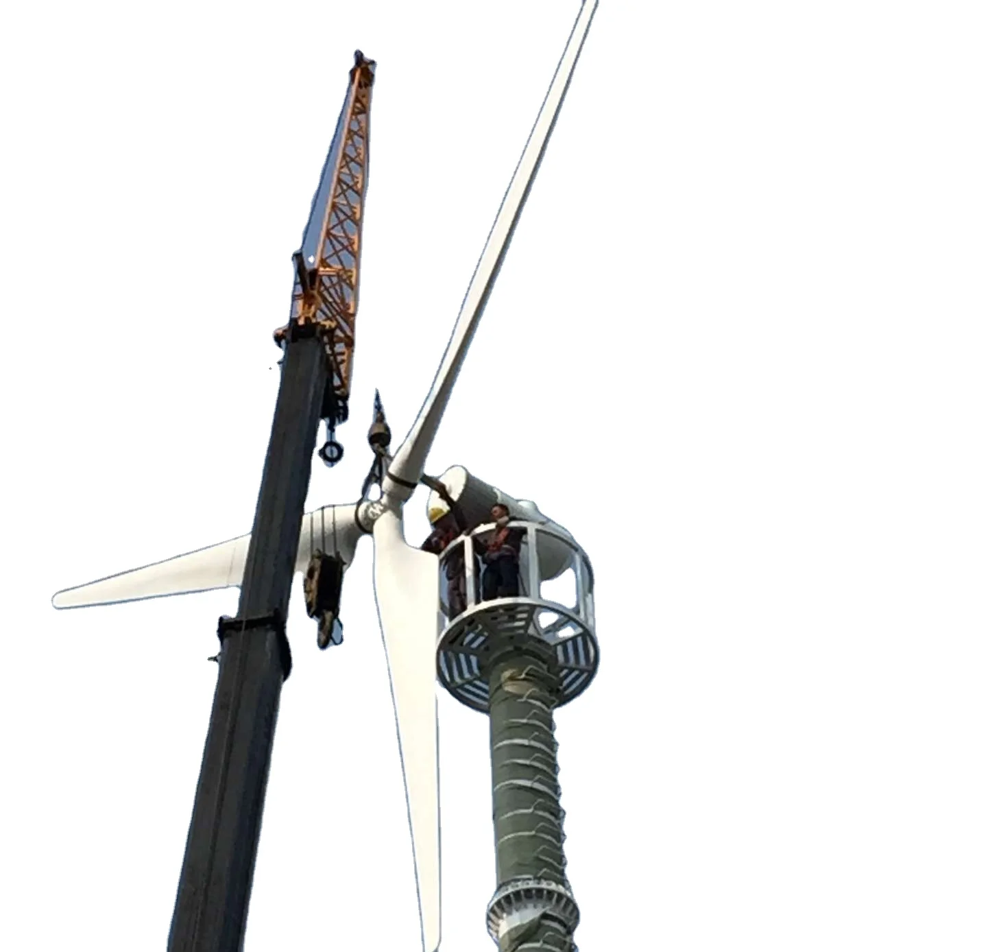 100kw 200kw 1MW 5MW 10MW Horizontal wind turbine solar hybrid system project