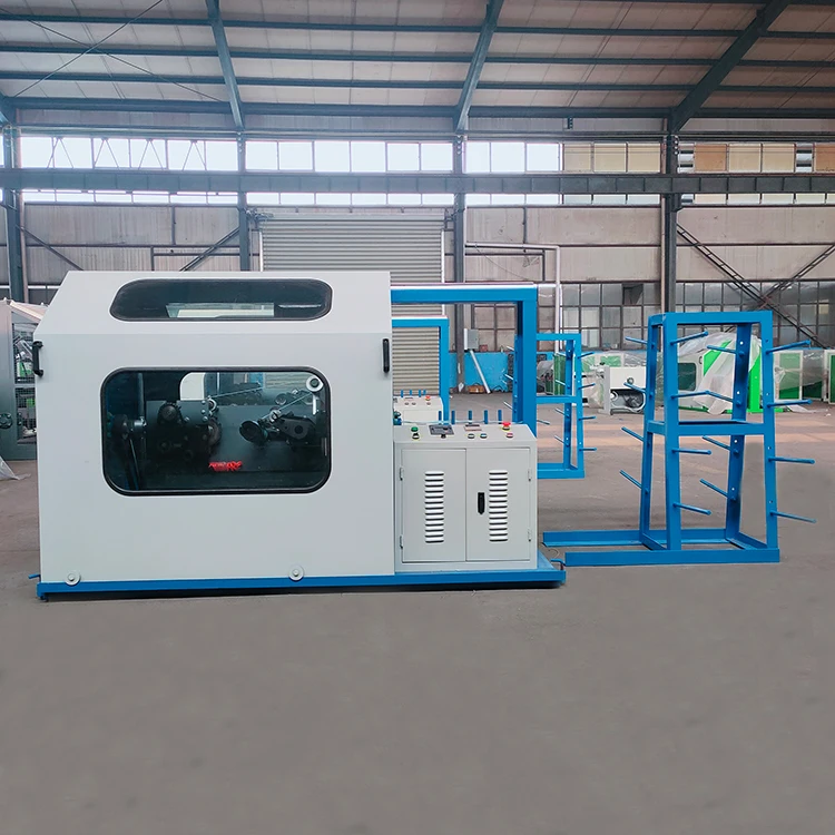 2 in 1 agricultural rope twisting and spooling winding machine